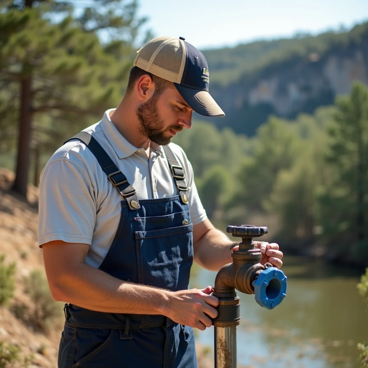 Stephenville Plumbing Pros master plumbing service truck in Bluff Dale, TX