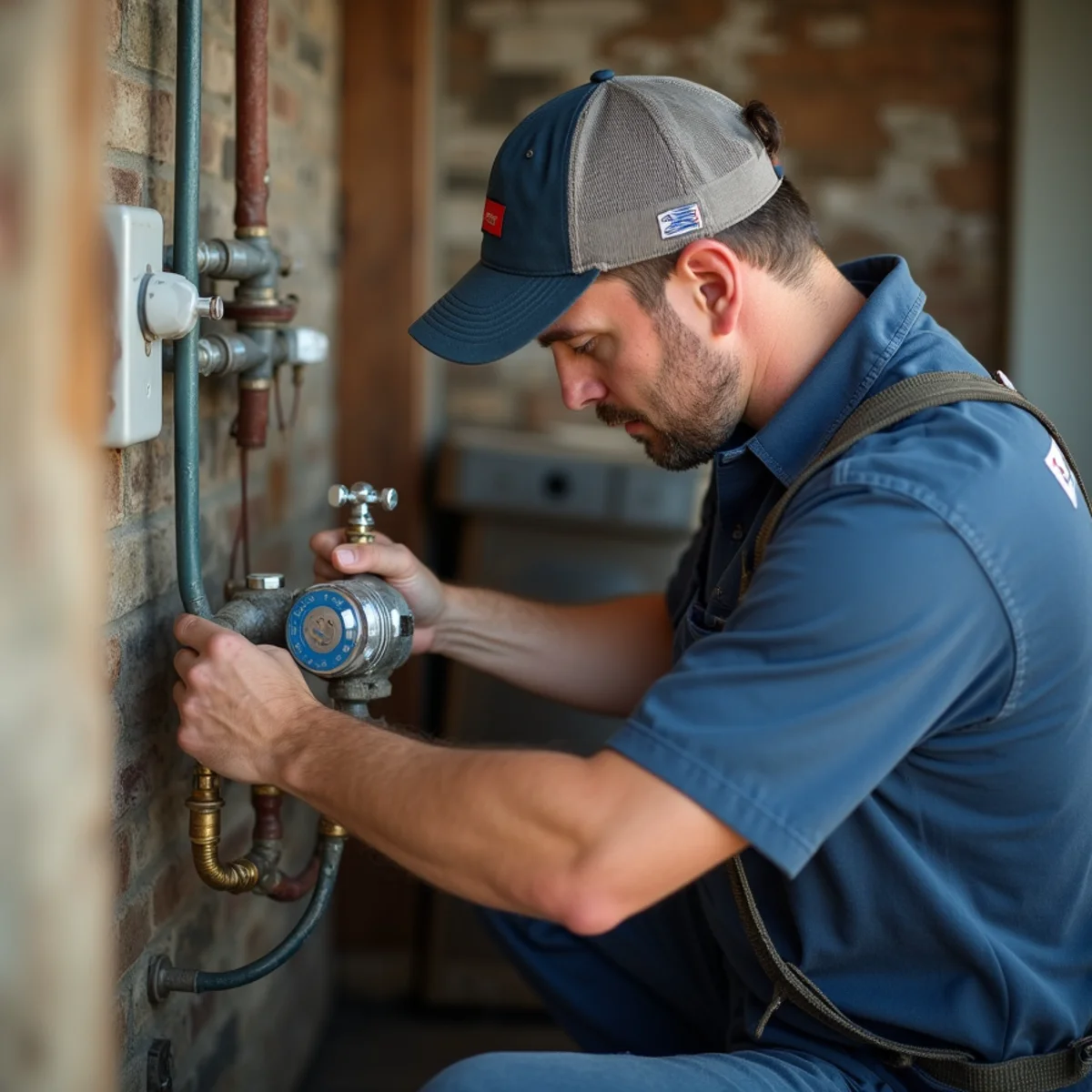 Stephenville Plumbing Pros master plumbing service truck in Burleson, TX