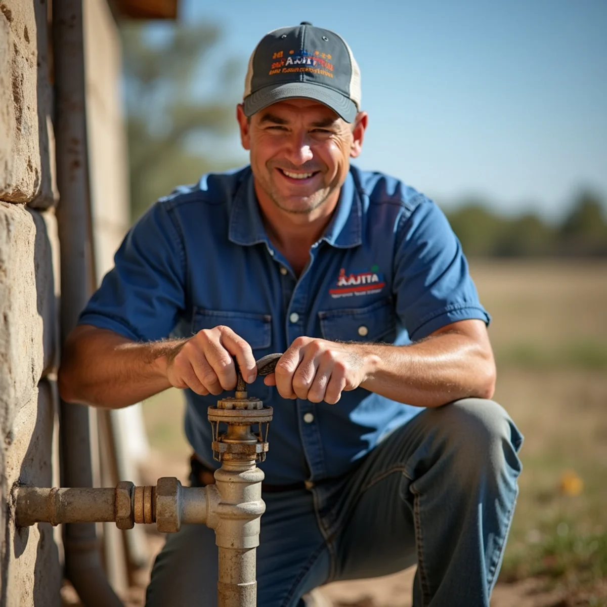 Stephenville Plumbing Pros master plumbing service truck in Lipan, TX