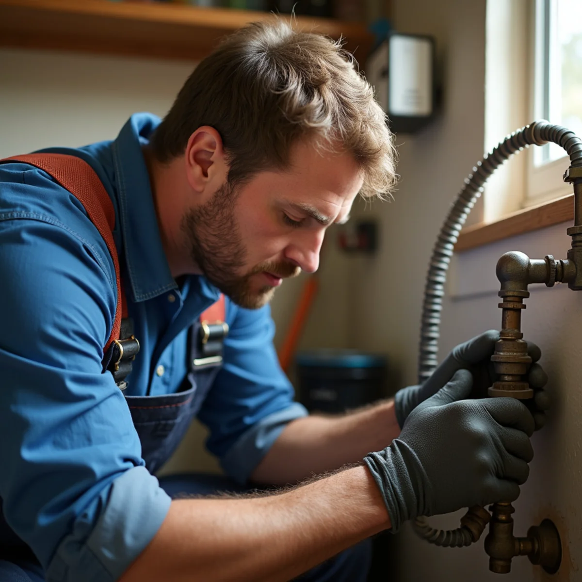 Stephenville Plumbing Pros master plumbing service truck in Mineral Wells, TX