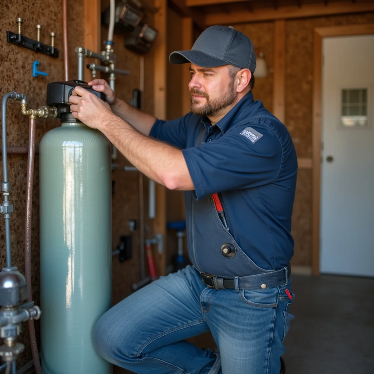 Stephenville Plumbing Pros master plumbing service truck in Springtown, TX