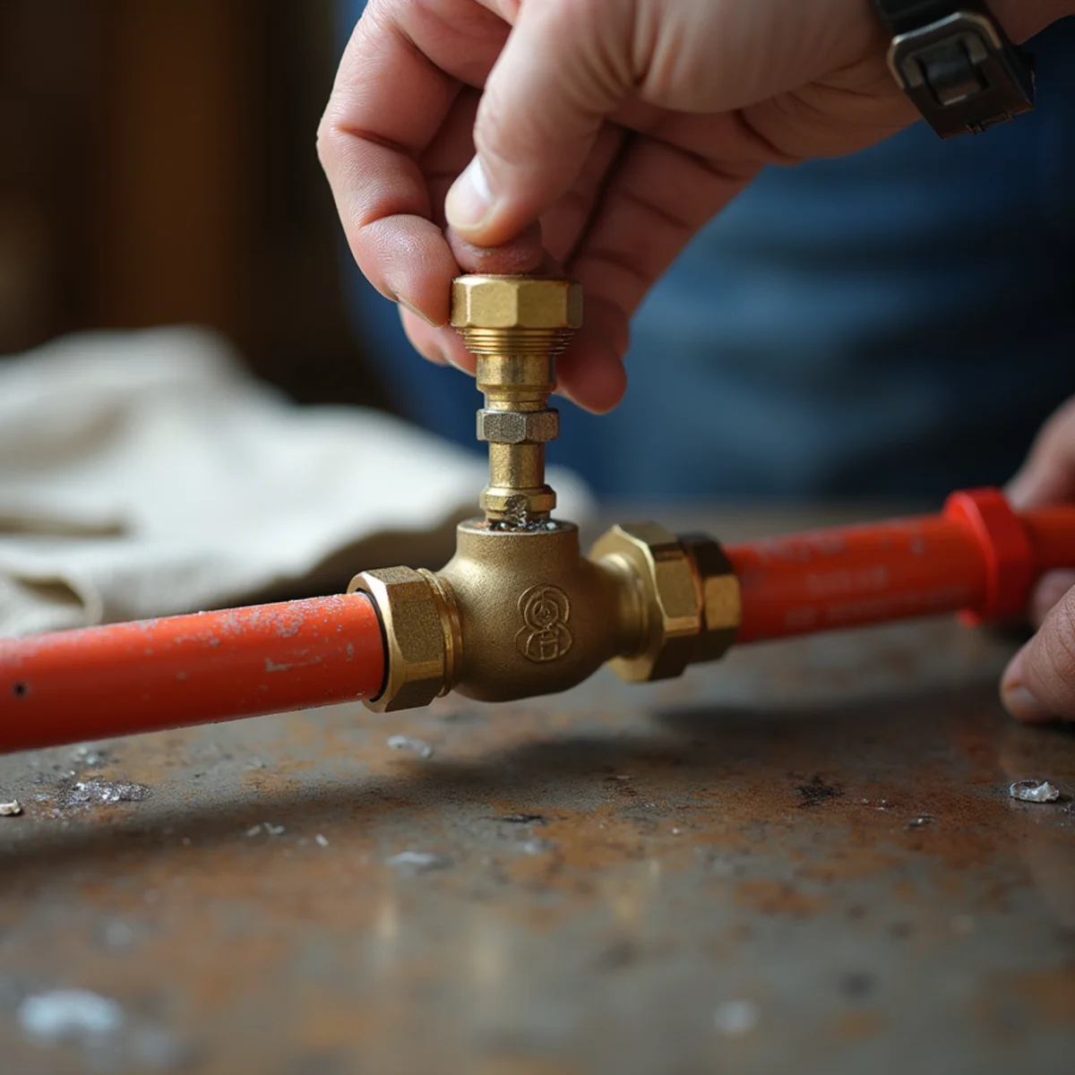 Stephenville Plumbing Pros performing Burst Pipe Repair step by step