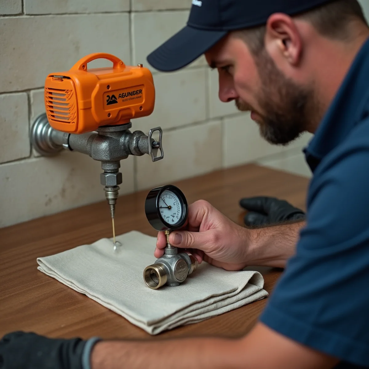 Stephenville Plumbing Pros performing Commercial Plumbing step by step