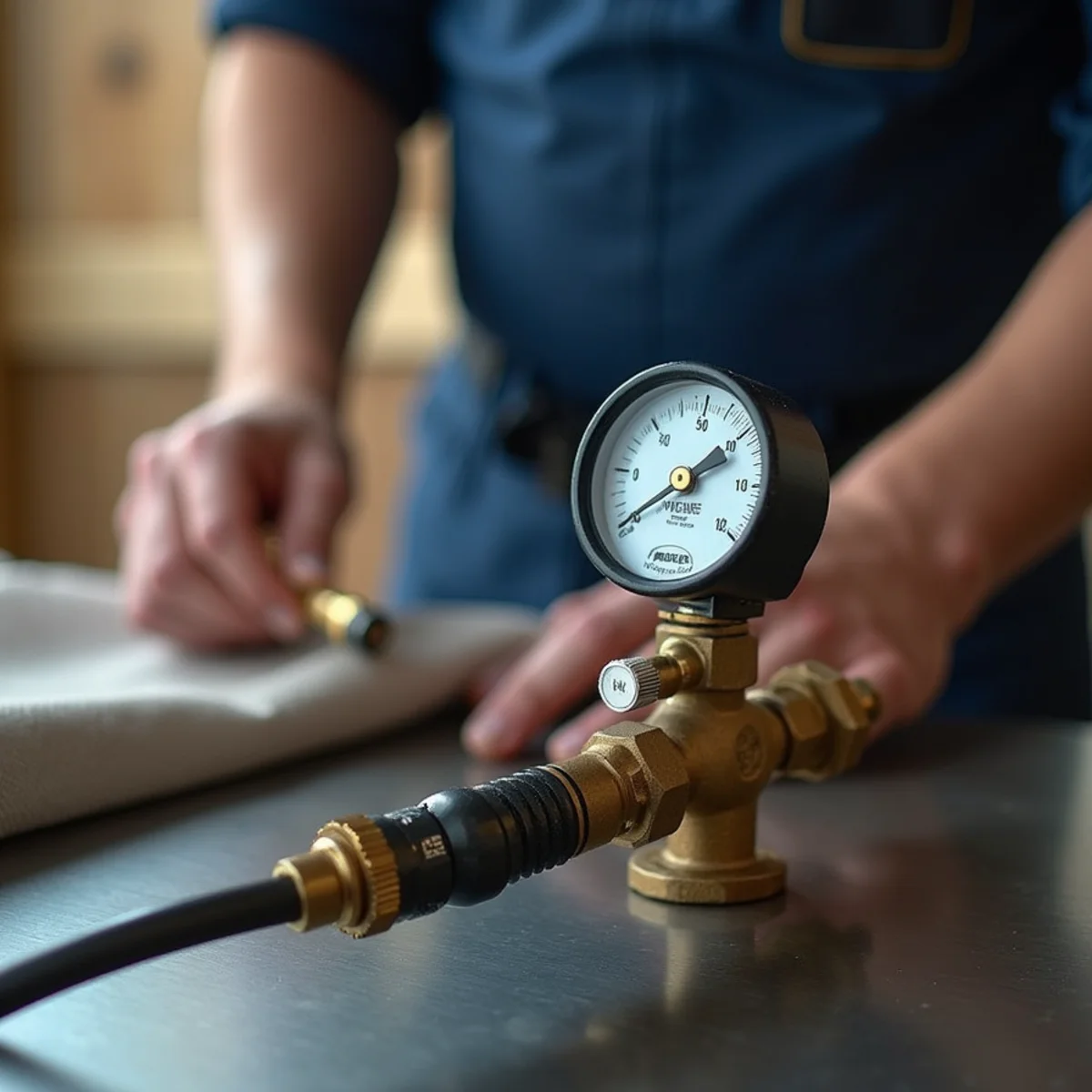 Stephenville Plumbing Pros performing Gas Line Repair & Installation step by step