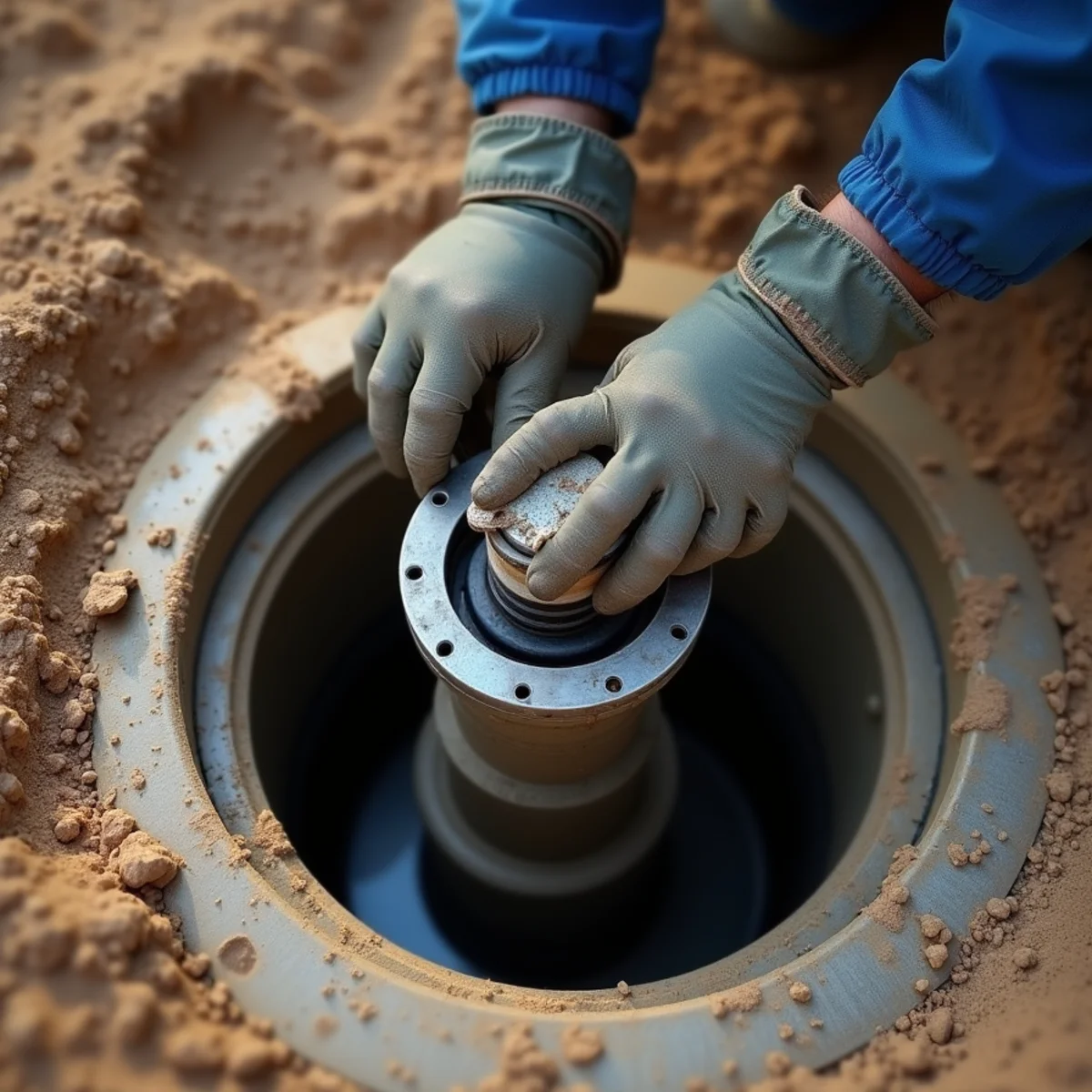 Stephenville Plumbing Pros performing Sewer Backup Cleanup & Clearing step by step